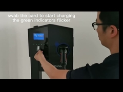 Natural Cooling 3 Phase OCPP 22KW Wall Box EV Charger