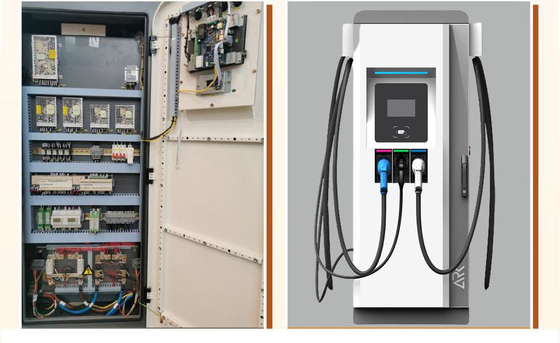 100kw Ccs 2 Chademo Ev Charger Floor Standing Dc Ev Charging Pile With 150kw Dc