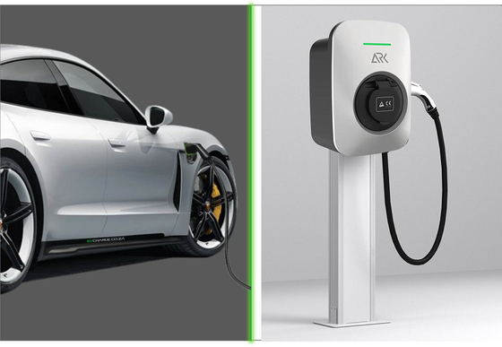 7kw Level2 Type 2 Plug Home Ev Charger Electric Car Charging Point Esay Installation