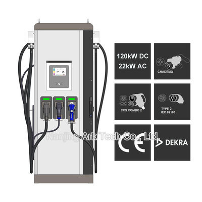 AC Type-2 120KW CCS CHAdeMO EV Fast Charging Stations