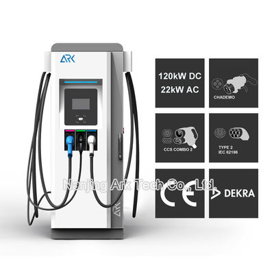 Ground Mount ARK 60KW IP54 Fast Charging Station For EV