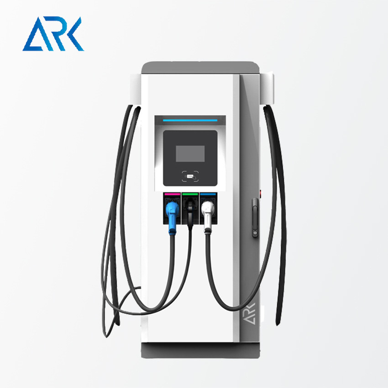 IP54 Type 2 DC Fast EV Charger 400V 60kw