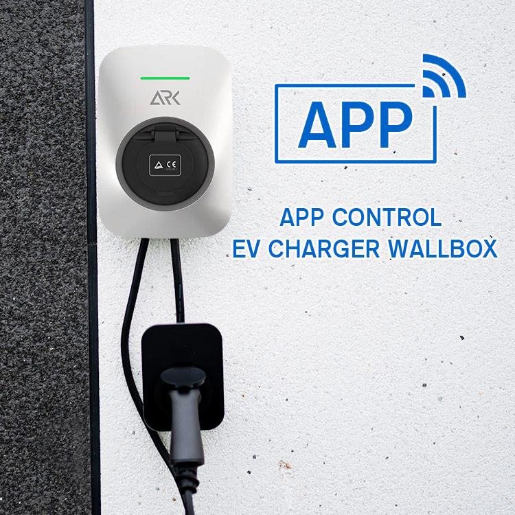 1Phase IP56 7kW Wallbox Level 2 EV Wall Charger Station 32A for Electric Car