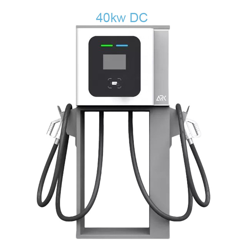 40KW Level 3 CCS2 DC Fast EV Charger CHAdeMO Charging Electric Cars EVSE OCPP1.6