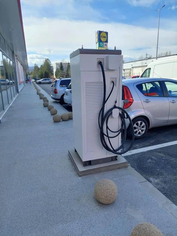 Dc Ac Integrated Fast Ev Charger 20kw 120kw 150kw Ccs Chademo Ev Charging Station