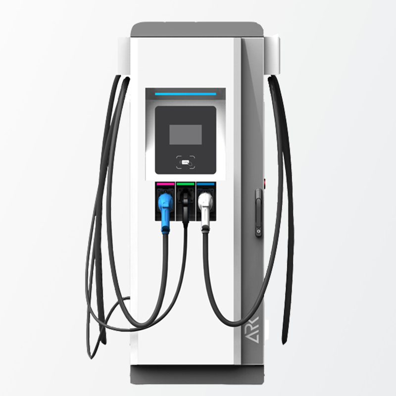 Commercial Smart 3 Guns Dc Ev Charging Station Chademo Ccs 120kw 60kw 150kw