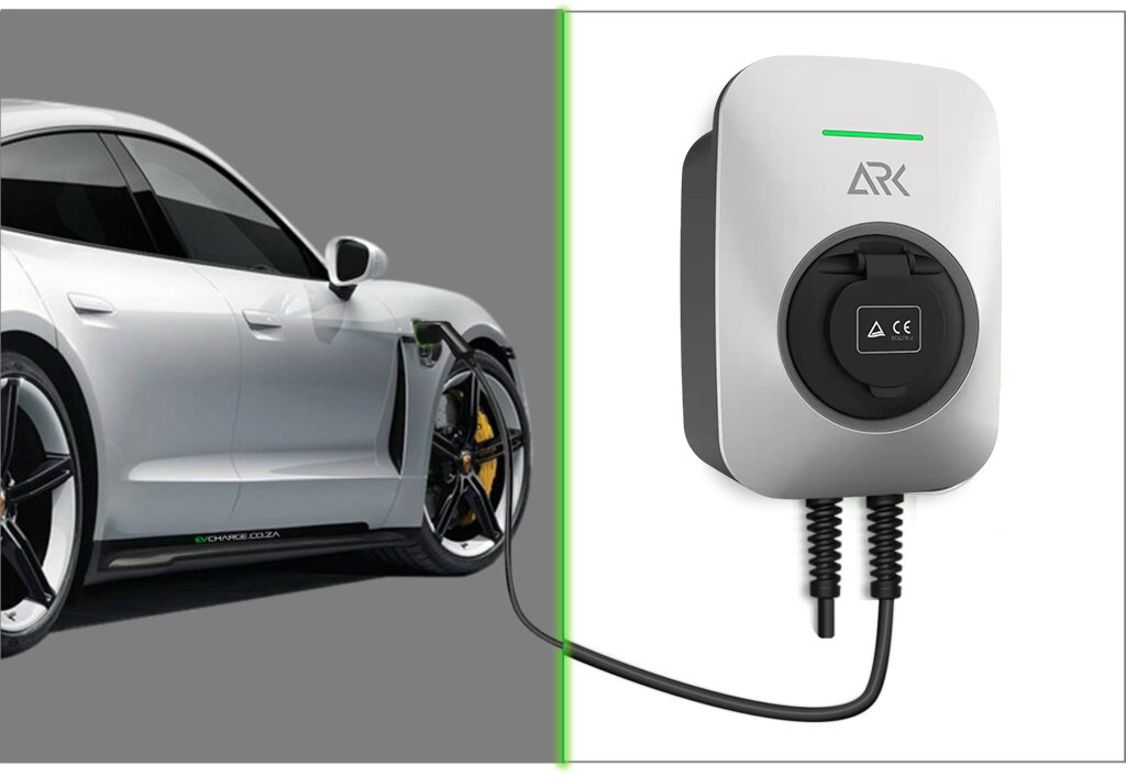7kw Level2 Type 2 Plug Home Ev Charger Electric Car Charging Point Esay Installation