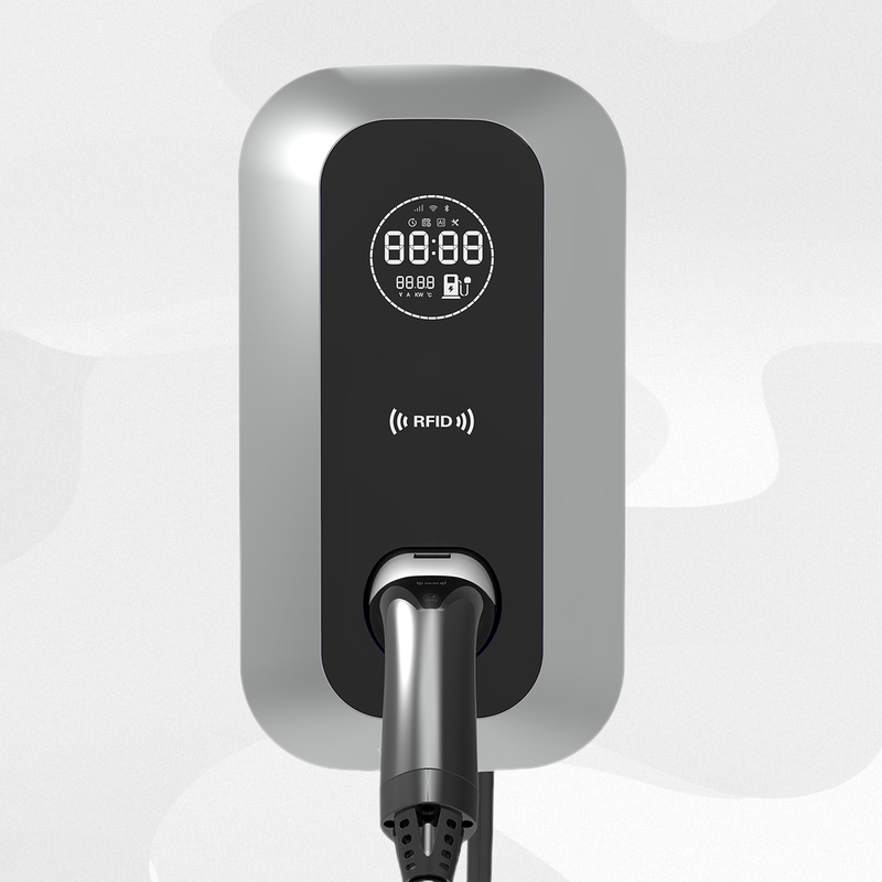7kW AC Type-2 Bluetooth Smart EV Charging Station with IEC 61851-22 & CE Certification