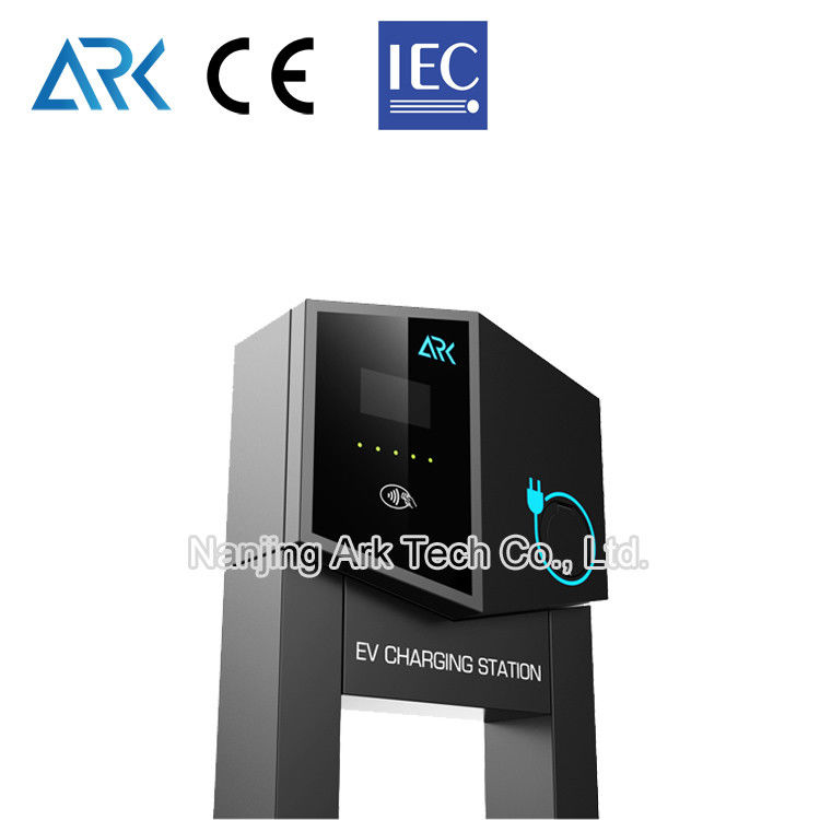 7KW 230V Portable EV Charger , Single Phase Portable Electric Vehicle Charging Station