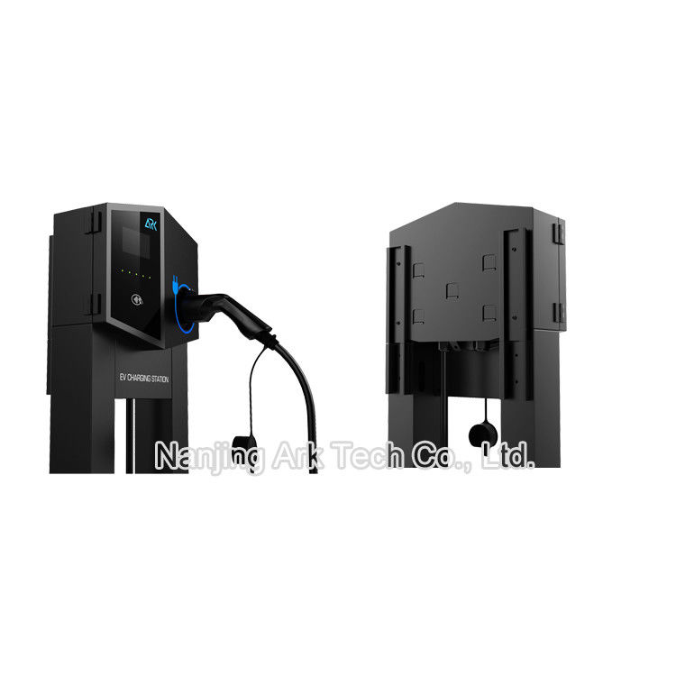 32 Amp 22KW Type 2 400V EV Charger Point With Natural Cooling And Wifi Connection