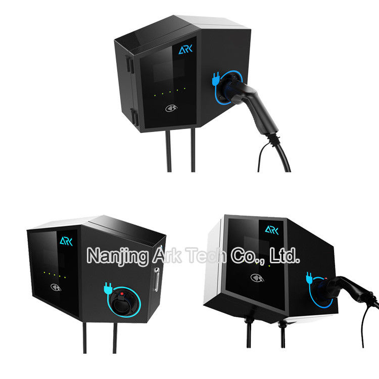 11KW 22KW 400V Smart EV Charging Station With Self Reset Function Of Leakage Protection