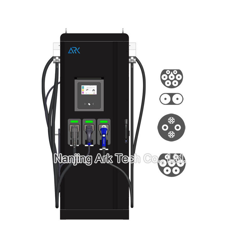 CCS-2 Combo 2 CHAdeMO 60KW 200A IP54 DC Fast EV Charger