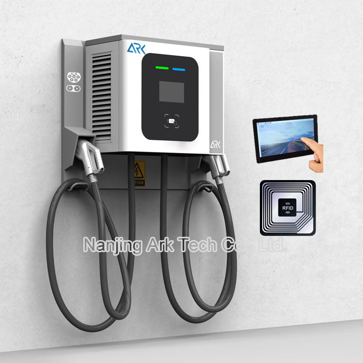 400V IEC 61851 IP54 DC Electric Car Charging Stations