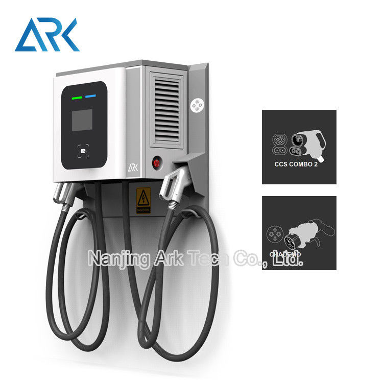 Commercial CCS And Chademo 30KW DC Fast EV Charger