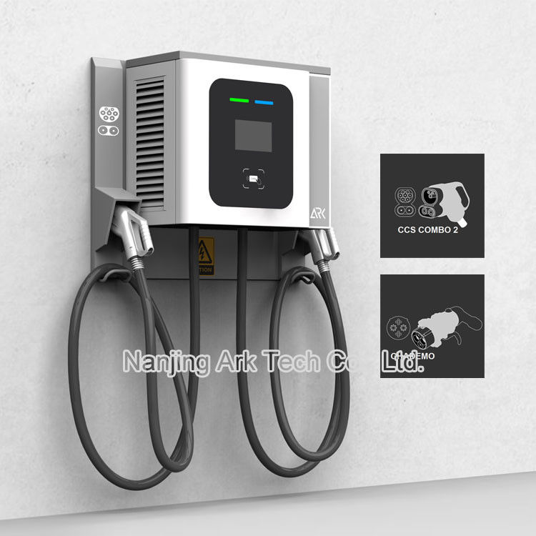 Public IEC 61851 CCS 2 30KW EV DC Fast Charging Stations