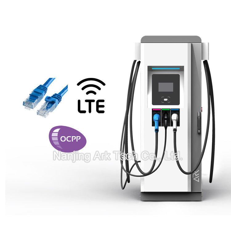 60KW EV Fast Charging Stations with CCS, CHAdeMO charging connectors