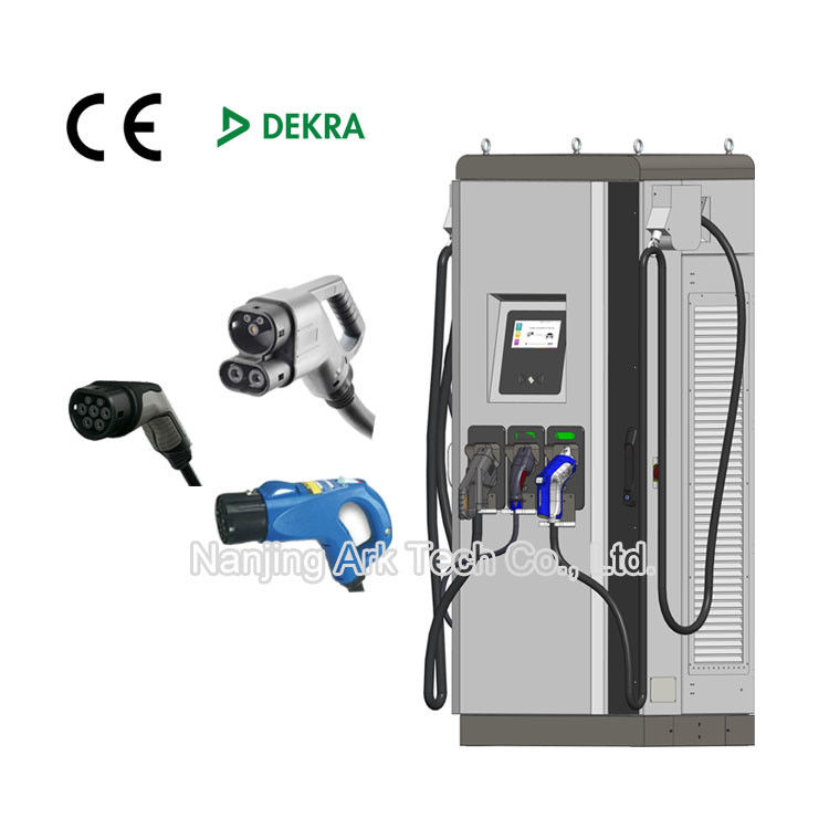 Outdoor IP54 IEC 61851 EV Fast Charging Stations Fan Cooling
