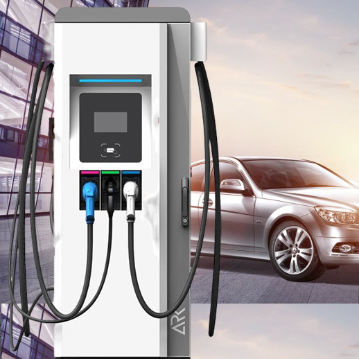 Electric Car RFID OCPP 2 Level 3 EV Charging Pile CCS Chademo Type 150kw