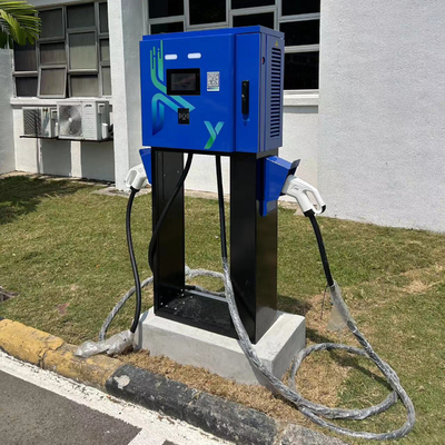 IP54 Wall-mounted/Floor-mounted EV Fast Charging Stations with Remote Control