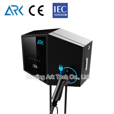 Level 2 IEC 62196 16A Wall Mounted EV Charging Station CE Type 2 Socket