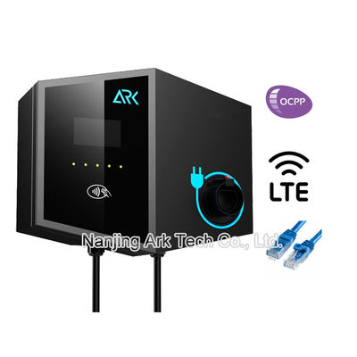 ARK Wallbox Restaurant Electric Car Charging Stations 32A 22KW With APP RFID Card