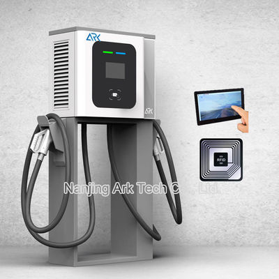 IEC 61851 OCPP 1.6 RFID DC Electric Car Charging Stations with CCS and CHAdeMO