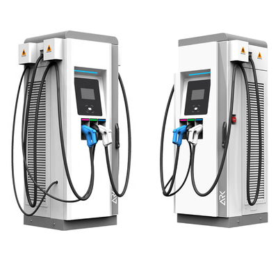 Metal Shell EV Smart Charger RFID OCPP CCS Chademo Type 2 Level 3 150kw